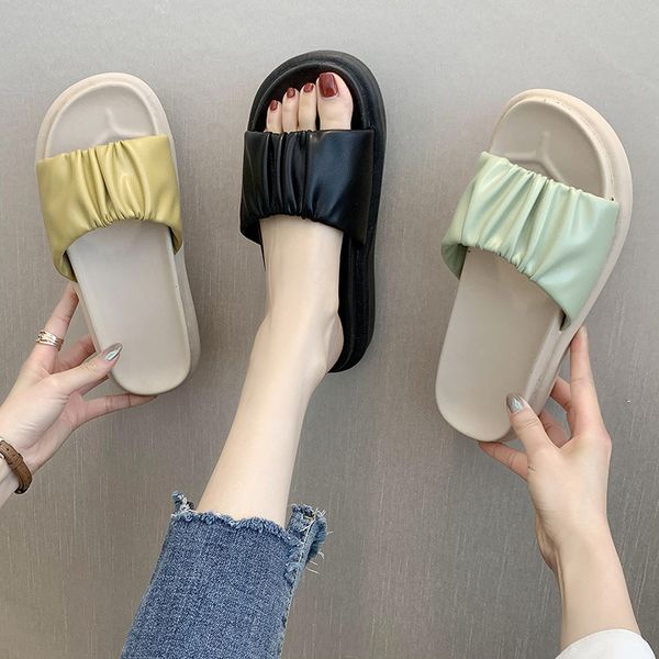 shoes for girls woman's slippers slides fashion rubber flip flops platform shallow lady 2020 soft hawaiian flat basic, Black
shoes for girls woman's slippers slides fashion rubber flip flops platform shallow lady 2020 soft hawaiian flat basic, Black