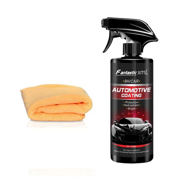 

500ml car spray wax car cleaning liquid ceramic spray coating polish sealant coat quick nano-coating styling