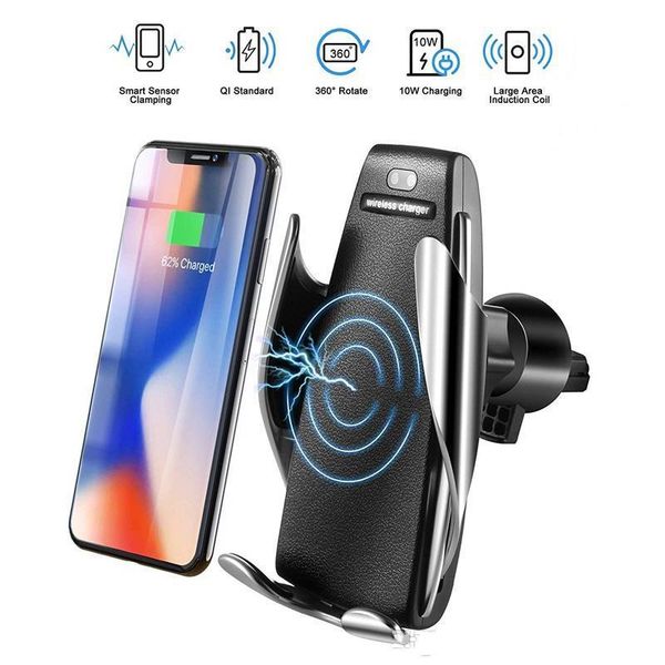automatic sensor car wireless charger car mount air vent intelligent infrared fast wirless charging phone holder s5 car wireless charger
automatic sensor car wireless charger car mount air vent intelligent infrared fast wirless charging phone holder s5 car wireless charger