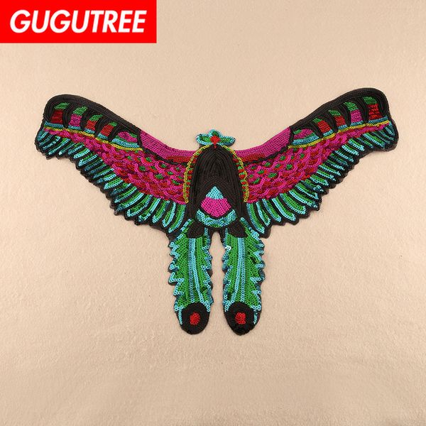 gugutree sequins embroidery big eagle patch animal cartoon patches badges applique patches for clothing fd-42, Black
gugutree sequins embroidery big eagle patch animal cartoon patches badges applique patches for clothing fd-42, Black