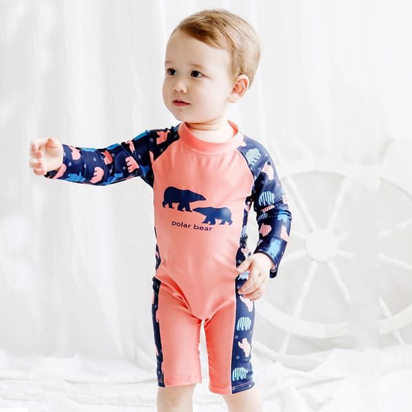 2019 male and sunscreen swim swimsuit female children's and children's one-piece swimming suit sunscreen, White;black
2019 male and sunscreen swim swimsuit female children's and children's one-piece swimming suit sunscreen, White;black