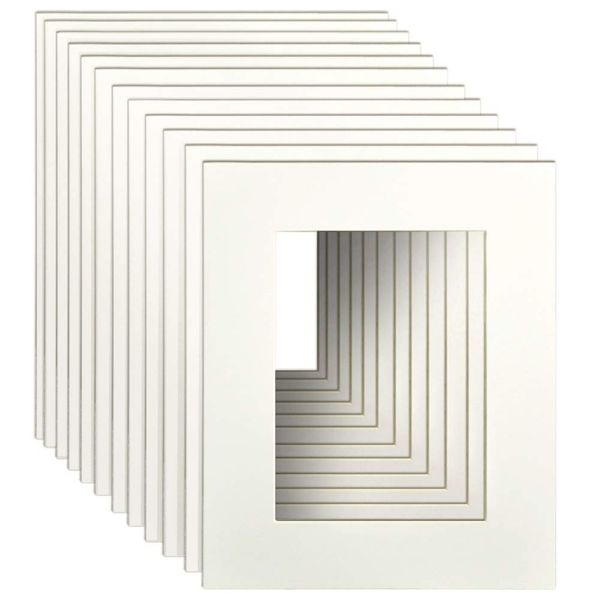 12 pcs picture frame mats for pictures white picture mats with core bevel cut decoration for p frame set
12 pcs picture frame mats for pictures white picture mats with core bevel cut decoration for p frame set