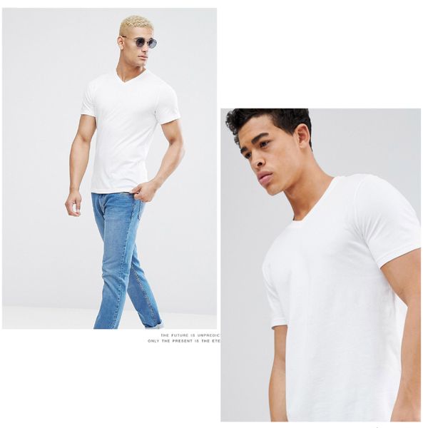 high-q basic white ultra soft cotton classics short-sleeve v neck t-shirts for men loose-fit smooth breathable durable casual undershirt, White;black
high-q basic white ultra soft cotton classics short-sleeve v neck t-shirts for men loose-fit smooth breathable durable casual undershirt, White;black
