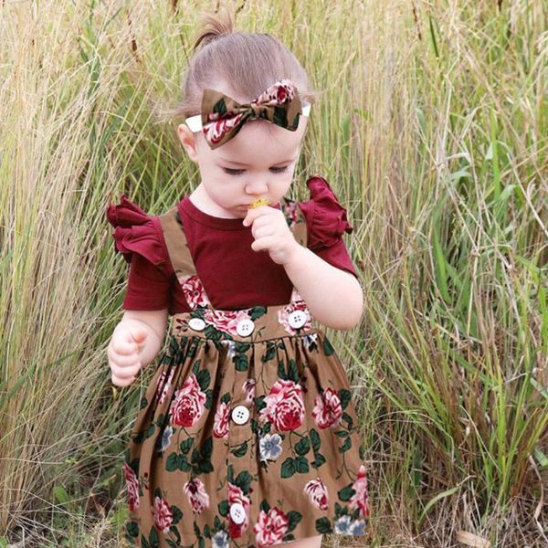 3pcs baby girls clothes floral short sleeve overalls skirt+headband+romper costumer outfits 0-2 year baby clothing 2020 new, White
3pcs baby girls clothes floral short sleeve overalls skirt+headband+romper costumer outfits 0-2 year baby clothing 2020 new, White