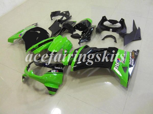 4 gifts injection mold new abs motorcycle full fairings kits fit for kawasaki ninja250r ex250 zx250r 250 2008 - 2014 body set black green
4 gifts injection mold new abs motorcycle full fairings kits fit for kawasaki ninja250r ex250 zx250r 250 2008 - 2014 body set black green