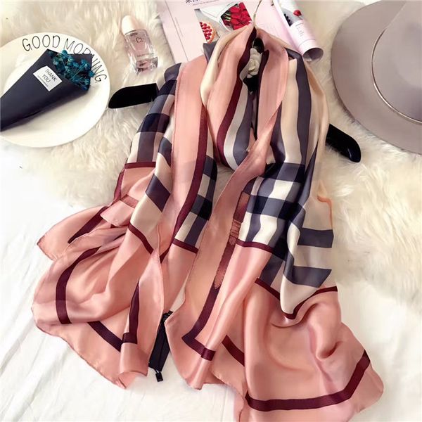 2020 desiger brand women scarf summer silk scarves shawls lady wraps soft pashimina female echarpe designer beach stole bandana, Blue;gray
2020 desiger brand women scarf summer silk scarves shawls lady wraps soft pashimina female echarpe designer beach stole bandana, Blue;gray