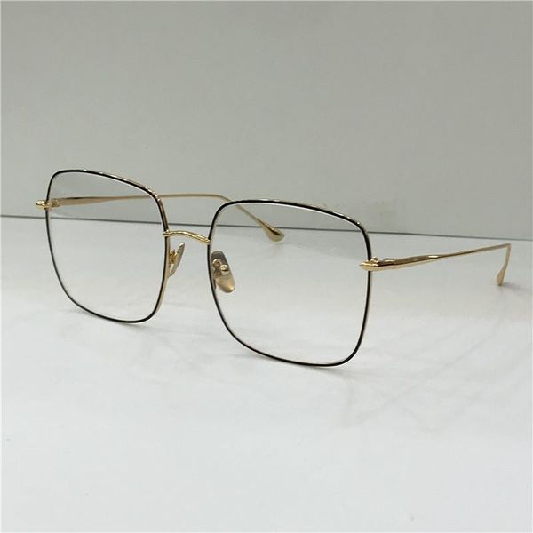 fashion designer new optical glasses cereba retro k gold square frame vintage simple style transparent glasses clear lenses, Black
fashion designer new optical glasses cereba retro k gold square frame vintage simple style transparent glasses clear lenses, Black