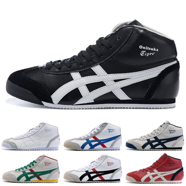 

Wholesale Asics Onitsuka Tiger Top Quality Men Women Sport Running Shoes Stripe Balck Designer Classic Sneakers Trainers Shoes