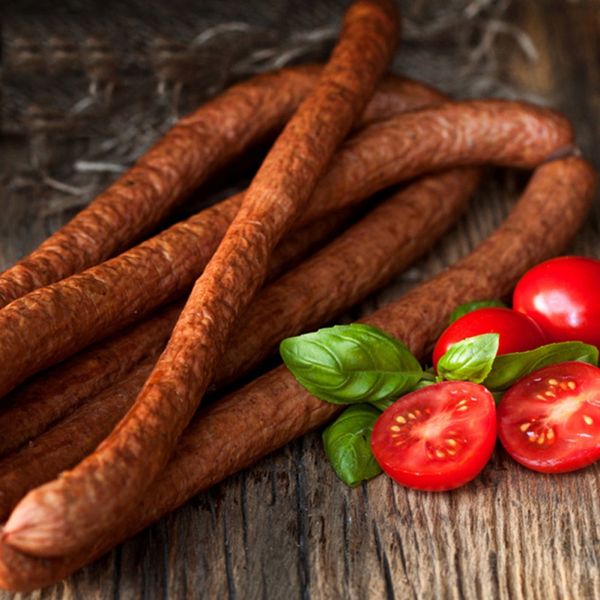 roast sausage dried sausage ham dog collagen casing home dining kitchen tools 14m * 26mm
roast sausage dried sausage ham dog collagen casing home dining kitchen tools 14m * 26mm