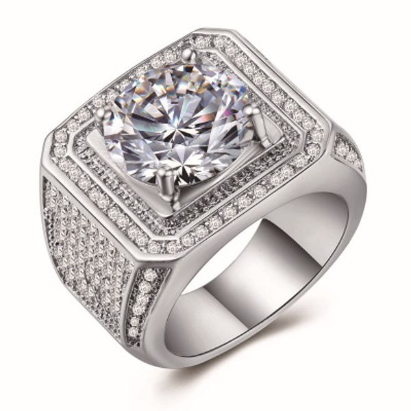 personal collection zhimu ornaments luxurious zircons fashion ring with exquisite jewelry box, Silver
personal collection zhimu ornaments luxurious zircons fashion ring with exquisite jewelry box, Silver