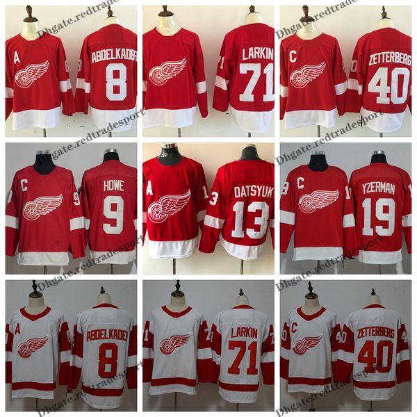 2019 detroit red wings хоккей трикотажные 8 абделькадер 71 дилан ларкин 40 зеттерберг 9 горди хау дацюк стив айзерман трикотажных изделий, Black;red
2019 detroit red wings хоккей трикотажные 8 абделькадер 71 дилан ларкин 40 зеттерберг 9 горди хау дацюк стив айзерман трикотажных изделий, Black;red