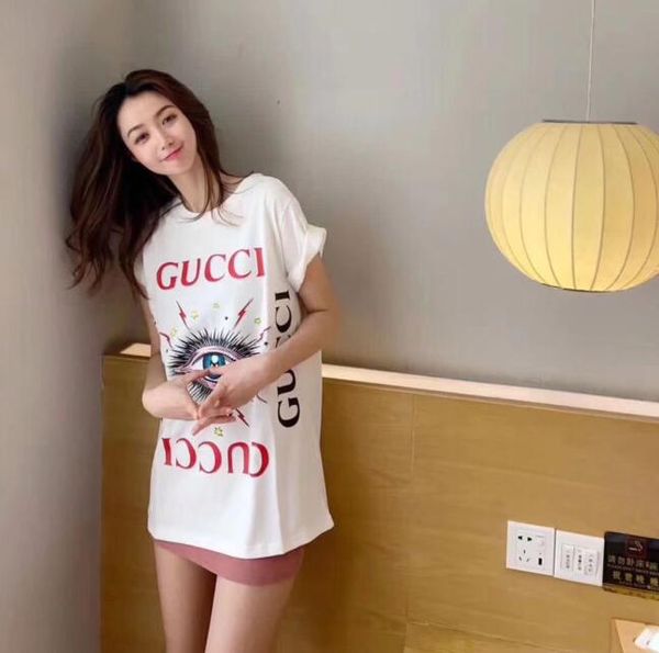 spring/summer 2020 new fashion cotton round collar t-shirt breathable and loose travel leisure couples short sleeves ab, White
spring/summer 2020 new fashion cotton round collar t-shirt breathable and loose travel leisure couples short sleeves ab, White