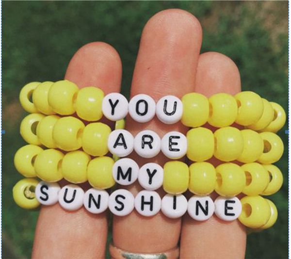 creative diy handmade string beaded letter bracelets yellow alphabet set bead stretch bangle elastic friendship bracelet jewelry gift, Black
creative diy handmade string beaded letter bracelets yellow alphabet set bead stretch bangle elastic friendship bracelet jewelry gift, Black