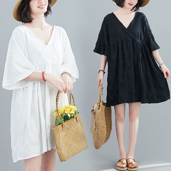 maternity dresses 2021 arrive summer dress woman cute v-neck large size pregnant clothing md-02419, White
maternity dresses 2021 arrive summer dress woman cute v-neck large size pregnant clothing md-02419, White