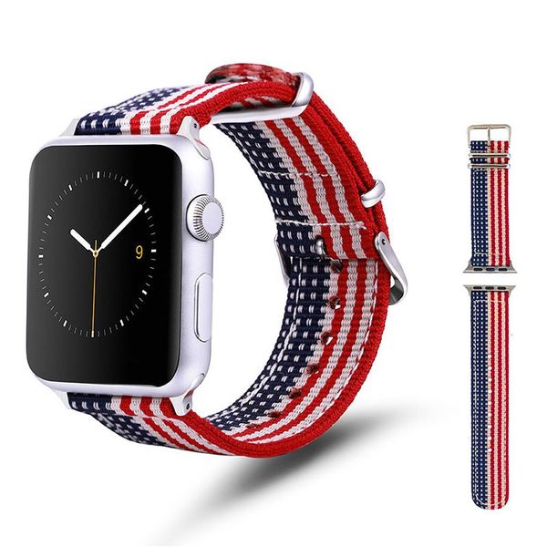 Nylon Soft Watch Band for Apple Watch Band Straps 40mm 44mm 42mm 38mm Adjustable Closure Loop Bracelet Replacement Watchband for Apple Watch
Nylon Soft Watch Band for Apple Watch Band Straps 40mm 44mm 42mm 38mm Adjustable Closure Loop Bracelet Replacement Watchband for Apple Watch
