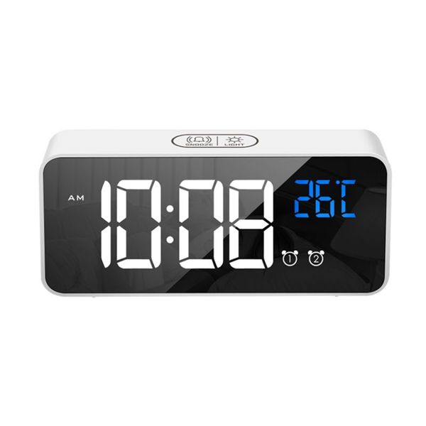 led digital alarm clock intelligent voice control temperature display electronic clocks home decoration
led digital alarm clock intelligent voice control temperature display electronic clocks home decoration