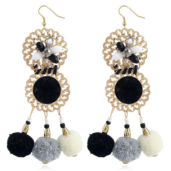 european and american jewelry exaggerates bohemian ethnic style popular earrings, Golden
european and american jewelry exaggerates bohemian ethnic style popular earrings, Golden
