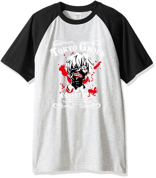 2019 summer t-shirt short sleeve cotton anime tokyo ghoul fashion men's t-shirts hip hop brand raglan t shirt men harajuku, White;black
2019 summer t-shirt short sleeve cotton anime tokyo ghoul fashion men's t-shirts hip hop brand raglan t shirt men harajuku, White;black
