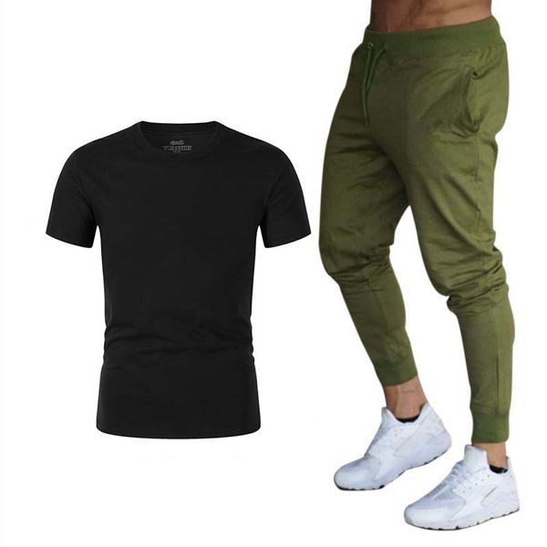new men's sportswear suit 2019 sports t-shirt + sports casual pants men's sports suit 2 sets, Gray
new men's sportswear suit 2019 sports t-shirt + sports casual pants men's sports suit 2 sets, Gray