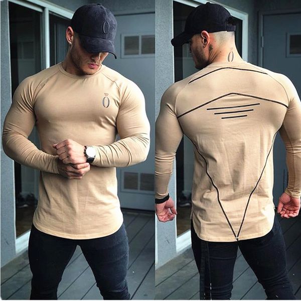 autumn new men long sleeved cotton running shirt mens tight fitting t shirt sports tights fitness gyms training, White;black
autumn new men long sleeved cotton running shirt mens tight fitting t shirt sports tights fitness gyms training, White;black