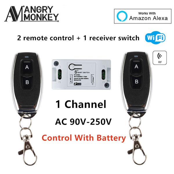 wireless wifi light switch universal 433mhz 10a rf smart home module remote control switch for via ios android app
wireless wifi light switch universal 433mhz 10a rf smart home module remote control switch for via ios android app