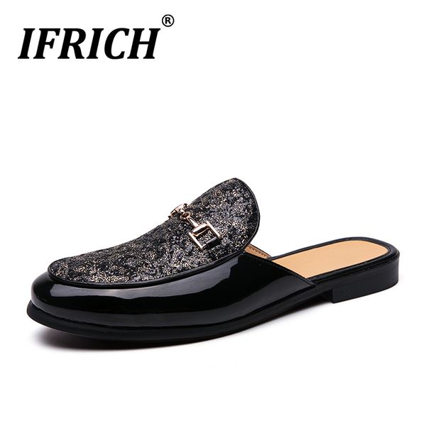 popular half drag loafers shoes men gold blue men sneakers fashion half slippers mens anti-slip flats shoes, Black
popular half drag loafers shoes men gold blue men sneakers fashion half slippers mens anti-slip flats shoes, Black