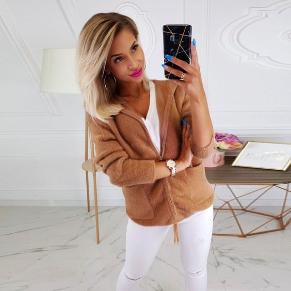 winter coats and jackets women keep warm streetwear fashion hooded autumn women jackets coats zipper outwear clothes, Black;brown
winter coats and jackets women keep warm streetwear fashion hooded autumn women jackets coats zipper outwear clothes, Black;brown