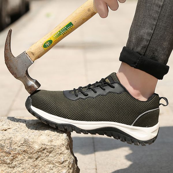 men's work safety shoes men outdoor footwear indestructible rubber shoes woman sneakers lightweight breathable dropshipping, Black
men's work safety shoes men outdoor footwear indestructible rubber shoes woman sneakers lightweight breathable dropshipping, Black