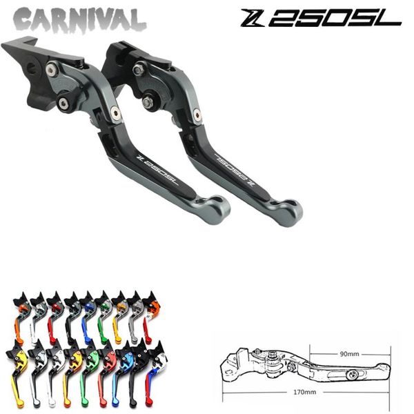 for z250sl z250 sl z 250sl 2016-2017 2015 folding extendable brake clutch levers for motorcycle
for z250sl z250 sl z 250sl 2016-2017 2015 folding extendable brake clutch levers for motorcycle