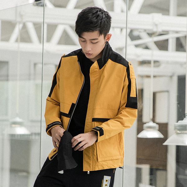 city мужская одежда | 2019 осень новый стиль casual литерных вышитые ins популярная марка сыпучие-fit пальто камуфляж men jacket, Black;brown
city мужская одежда | 2019 осень новый стиль casual литерных вышитые ins популярная марка сыпучие-fit пальто камуфляж men jacket, Black;brown