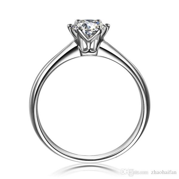 zhf jewelry wedding engagement sterling solid 925 silver ring wholesale ng 1 ct brilliant created diamond jewelry, Golden;silver
zhf jewelry wedding engagement sterling solid 925 silver ring wholesale ng 1 ct brilliant created diamond jewelry, Golden;silver