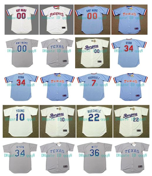 vintage texas jerseys 7 ivan rodriguez nolan ryan 10 sundberg michael young 29 adrian beltre 28 bert blyleven 33 frank howard retro baseball, Blue;black
vintage texas jerseys 7 ivan rodriguez nolan ryan 10 sundberg michael young 29 adrian beltre 28 bert blyleven 33 frank howard retro baseball, Blue;black