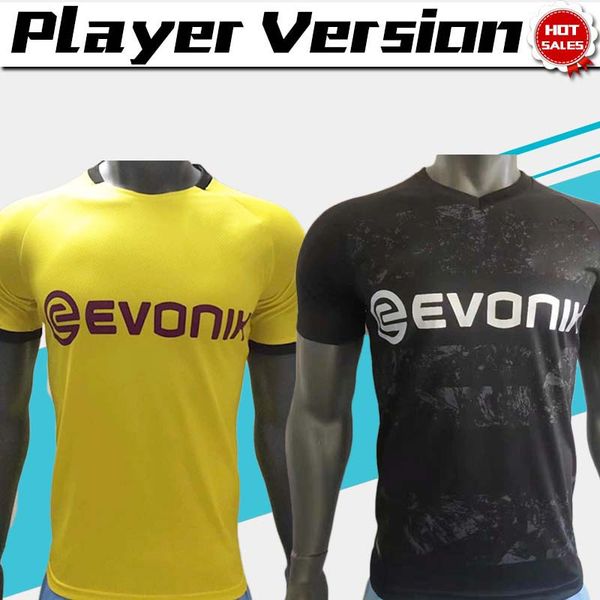 версии # 17 haaland дома футбол джерси 19/20 мужчины прочь черный # 7 sancho # 11 reus с коротким рукавом настроенные 2020 футбольная форма, Black;yellow
версии # 17 haaland дома футбол джерси 19/20 мужчины прочь черный # 7 sancho # 11 reus с коротким рукавом настроенные 2020 футбольная форма, Black;yellow