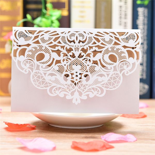 200pcs laser cut wedding invitation cards cover hollowed lace envelopes for bridal shower engagement birthday invites
200pcs laser cut wedding invitation cards cover hollowed lace envelopes for bridal shower engagement birthday invites