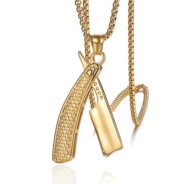 мужчины хип-хоп лезвие бритвы кулон ожерелья из нержавеющей стали никогда не увядают высокое качество мужской старинные бритвы ожерелье хип, Silver
мужчины хип-хоп лезвие бритвы кулон ожерелья из нержавеющей стали никогда не увядают высокое качество мужской старинные бритвы ожерелье хип, Silver