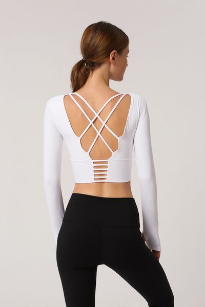 новый продукт женщины назад ремешки gym yoga crop tops йога рубашки с длинным рукавом обучение top фитнес бег спорт футболки pink, White;red
новый продукт женщины назад ремешки gym yoga crop tops йога рубашки с длинным рукавом обучение top фитнес бег спорт футболки pink, White;red