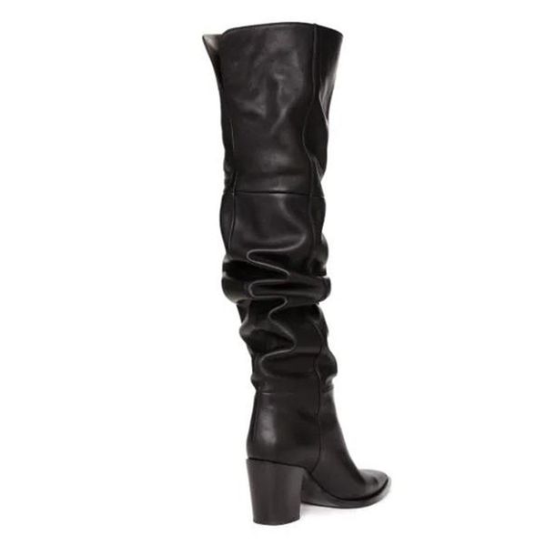 mstacchi зима острого нос коренастых пятки zipper высокая женщина над коленом boots марка из натуральной кожи партии обуви женщина mx200508, Black
mstacchi зима острого нос коренастых пятки zipper высокая женщина над коленом boots марка из натуральной кожи партии обуви женщина mx200508, Black