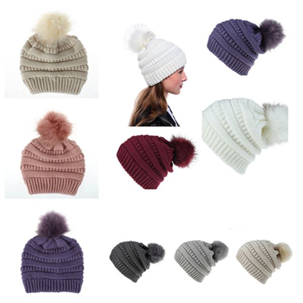 new winter women knitted hat warm big fur ball wool hat ladies skull beanie solid crochet ski hat outdoor party hatt2c5082
new winter women knitted hat warm big fur ball wool hat ladies skull beanie solid crochet ski hat outdoor party hatt2c5082
