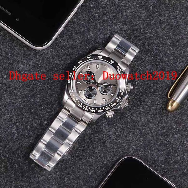 4 style men's sport super factory 40mm cosmograph 116500 116520 eta 2813 116500ln no chronograph mechanical automatic mens watches, Slivery;brown
4 style men's sport super factory 40mm cosmograph 116500 116520 eta 2813 116500ln no chronograph mechanical automatic mens watches, Slivery;brown