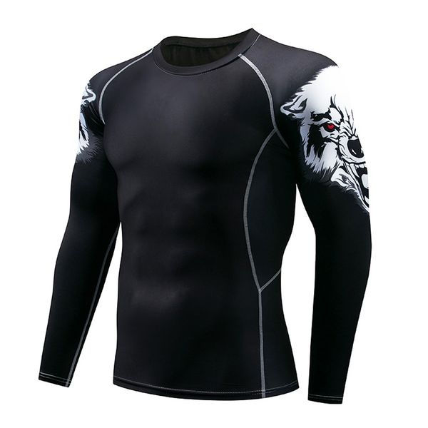 clearance compression gym shirt fitness running t-shirt long sleeve fitness print soft jogging tshirt men training sports male, Black;red
clearance compression gym shirt fitness running t-shirt long sleeve fitness print soft jogging tshirt men training sports male, Black;red