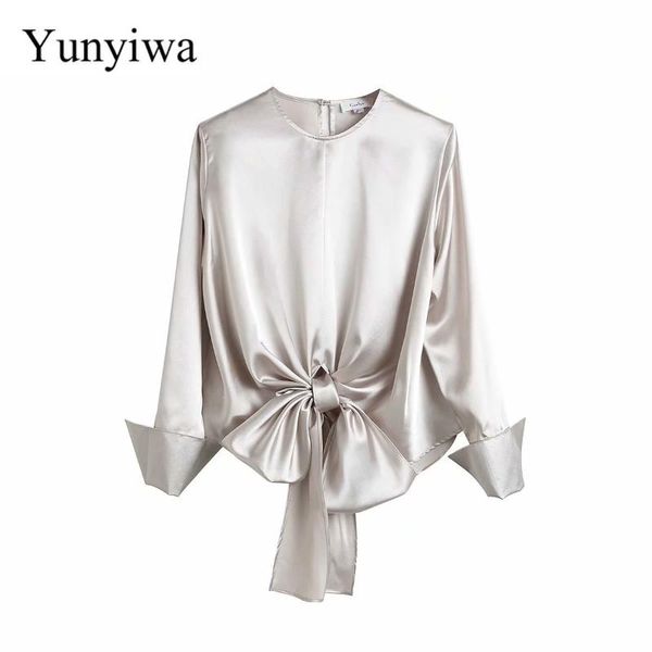 2019 women's long sleeve solid ribbon shirt womens blouse vintage party shirts clothing blusas mujer, White
2019 women's long sleeve solid ribbon shirt womens blouse vintage party shirts clothing blusas mujer, White