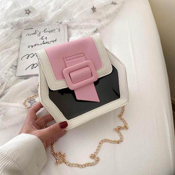 creative women leather shoulder bags hexagon shape chain crossbody messenger elegant female shoulder travel totes bag
creative women leather shoulder bags hexagon shape chain crossbody messenger elegant female shoulder travel totes bag