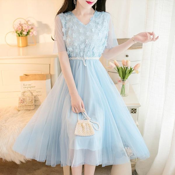 casual dresses woman summer elegant korean style pink lace dress beach party 2021 sweet boho v neck mesh aline clothes, Black;gray
casual dresses woman summer elegant korean style pink lace dress beach party 2021 sweet boho v neck mesh aline clothes, Black;gray