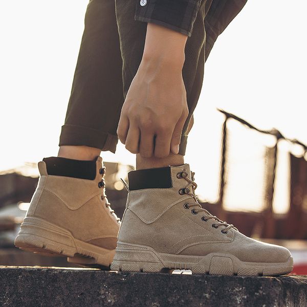 autumn and winter fashion men shoes high-sneakers outdoor boot shoes flat-slip wear-resistant fashion men's boots l11-60, Black
autumn and winter fashion men shoes high-sneakers outdoor boot shoes flat-slip wear-resistant fashion men's boots l11-60, Black