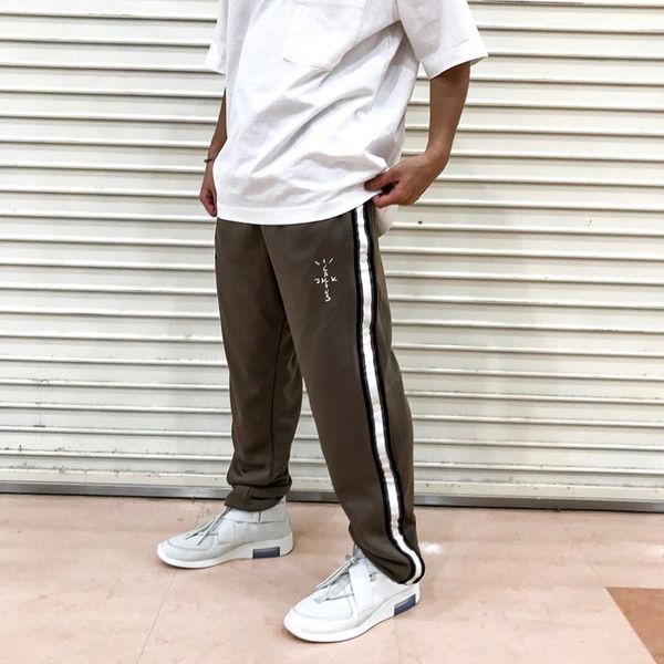 19 travi cott weatpant retro old chool men pant three bar trou er fa hion jogger pant port ca ual pant hfl kz132, Black
19 travi cott weatpant retro old chool men pant three bar trou er fa hion jogger pant port ca ual pant hfl kz132, Black