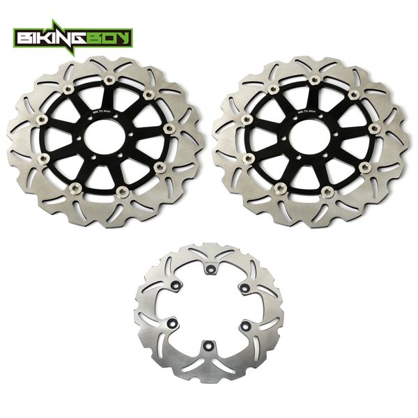 bikingboy for yamaha fzr 600 r 90-95 fzs 600 fazer 98-03 tdm 850 91-01 trx 850 italy 95-00 front rear brake discs disks rotors
bikingboy for yamaha fzr 600 r 90-95 fzs 600 fazer 98-03 tdm 850 91-01 trx 850 italy 95-00 front rear brake discs disks rotors