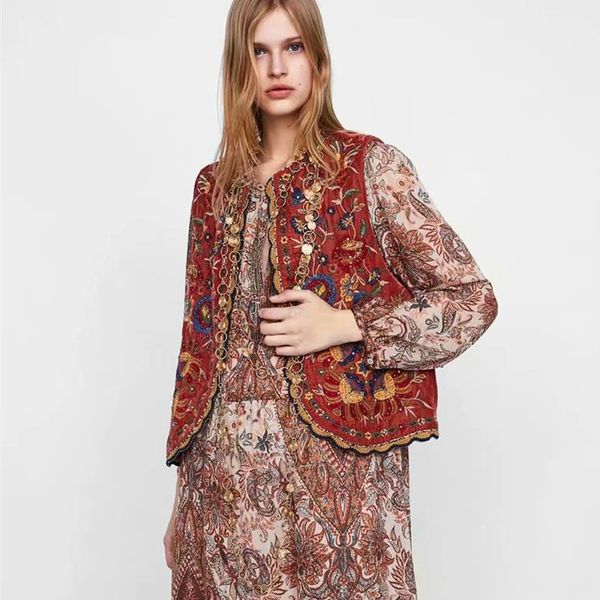 boho бархатный пиджак для женщин осенний оранг с цветочными блестками вышивка аппликация без рукавов верхняя одежда женские куртки feeccer, Black;brown
boho бархатный пиджак для женщин осенний оранг с цветочными блестками вышивка аппликация без рукавов верхняя одежда женские куртки feeccer, Black;brown