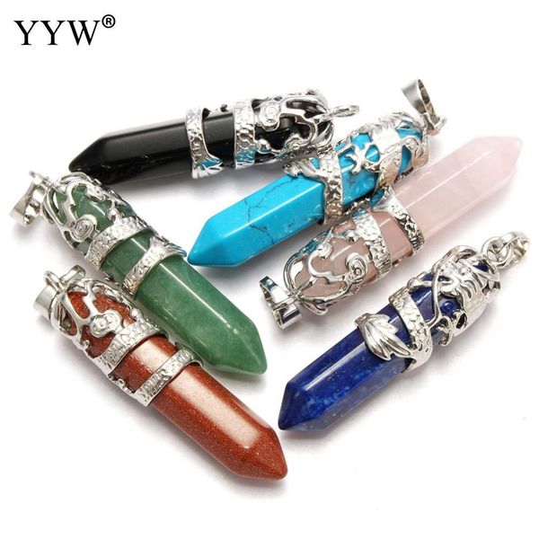 jewelry bail natural quartz stone pendants silver lazuli fashion dragon color rose pendulum bullet lapis women gems punk stone cpfan
jewelry bail natural quartz stone pendants silver lazuli fashion dragon color rose pendulum bullet lapis women gems punk stone cpfan