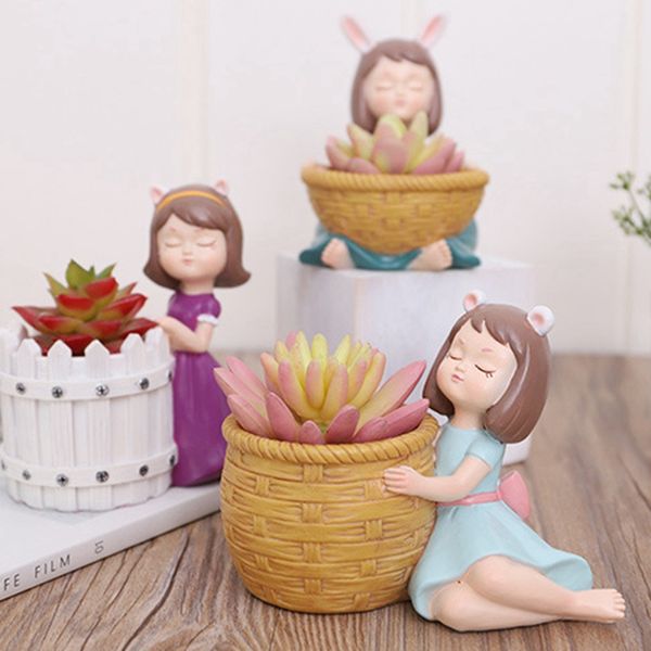 4pcs girls flowerpot resin succulent planter desk mini plant pot ornament (4pcs idyllic girls
4pcs girls flowerpot resin succulent planter desk mini plant pot ornament (4pcs idyllic girls