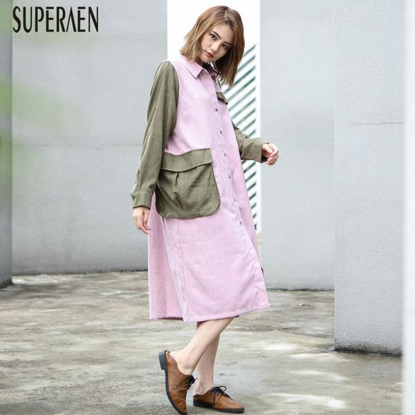 superaen europe women dress cotton new 2019 autumn wild casual ladies dress long sleeve fashion women clothing, White
superaen europe women dress cotton new 2019 autumn wild casual ladies dress long sleeve fashion women clothing, White